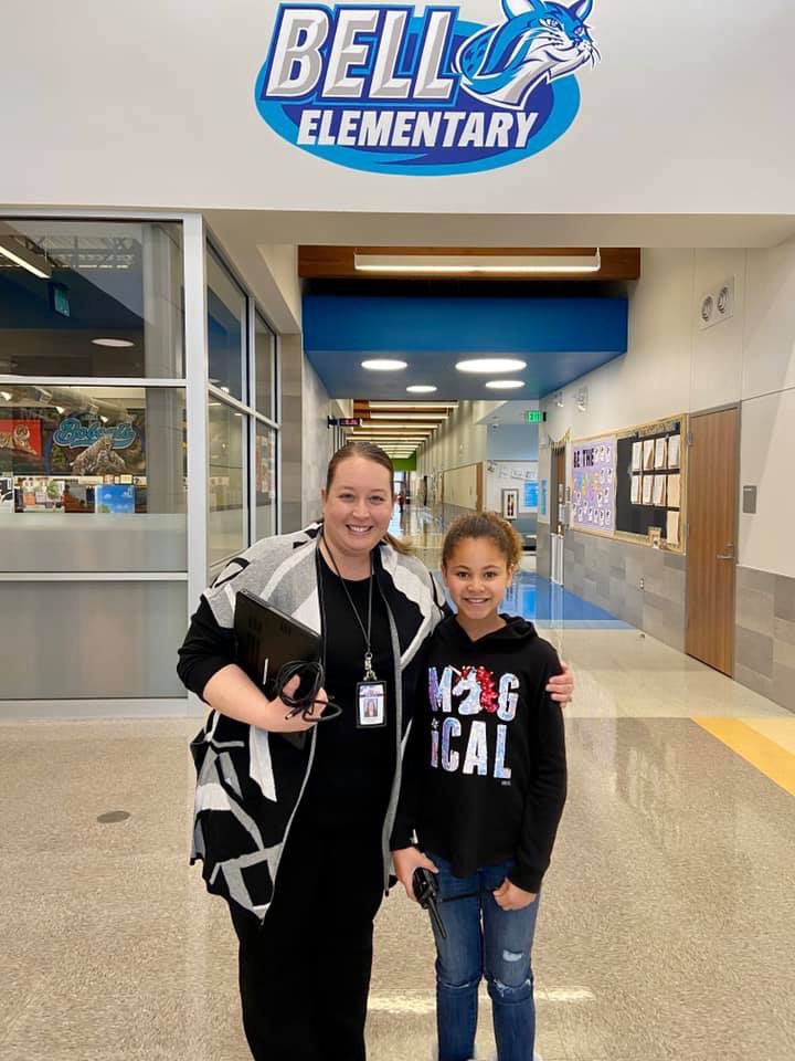 Principal Harper did an amazing job in this role yesterday! She was helpful and definitely in the learner mode as she asked many questions about why things work the way they do. She wants to be a teacher, and if yesterday was any indication, will be a fantastic one!! #bobcatbucks