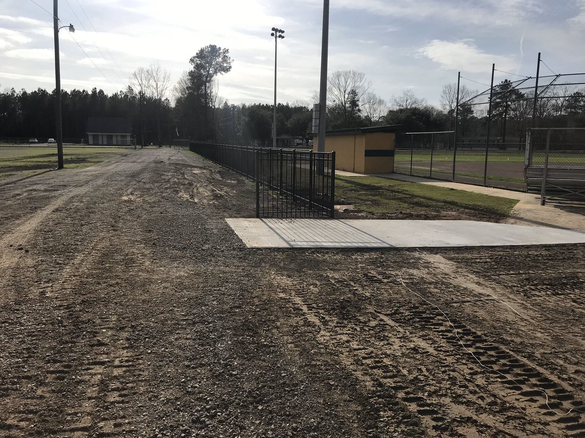 Baseball and softball complex improvements coming along nicely