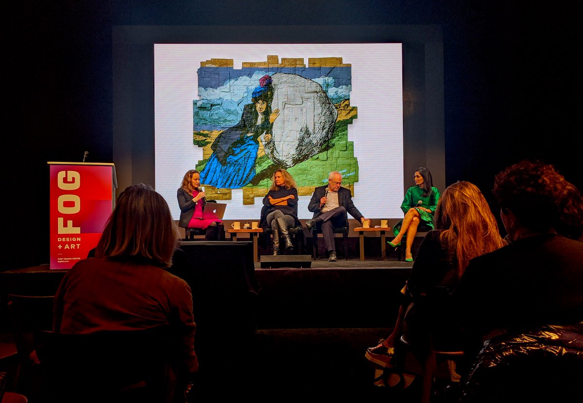 Tune in to Ways of Being Seen: Creating Visibility for Women in Art—LIVE NOW on <a href="/Facebook/">Facebook</a>: bit.ly/2FZ24Up

Andrea Bowers, Artist 
Gary Garrels, Curator <a href="/SFMOMA/">SFMOMA</a>
Komal Shah, Activist collector &amp; SFMOMA trustee
Moderated by <a href="/SarahLDouglas/">Sarah Douglas</a>, Editor-in-Chief, <a href="/artnews/">ARTnews</a>