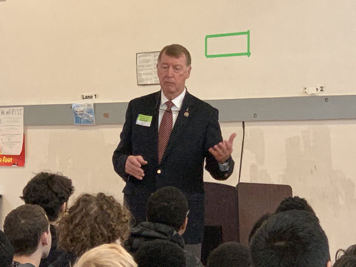 wymla's tweet photo. Former Superintendent Bob Etheridge spoke to Wake Young Men’s Leadership Academy students on Leadership, Careers, Education, Goals  and their future. Thank you Mr,. Etheridge for supporting our youths. https://t.co/43qoPr0WG1