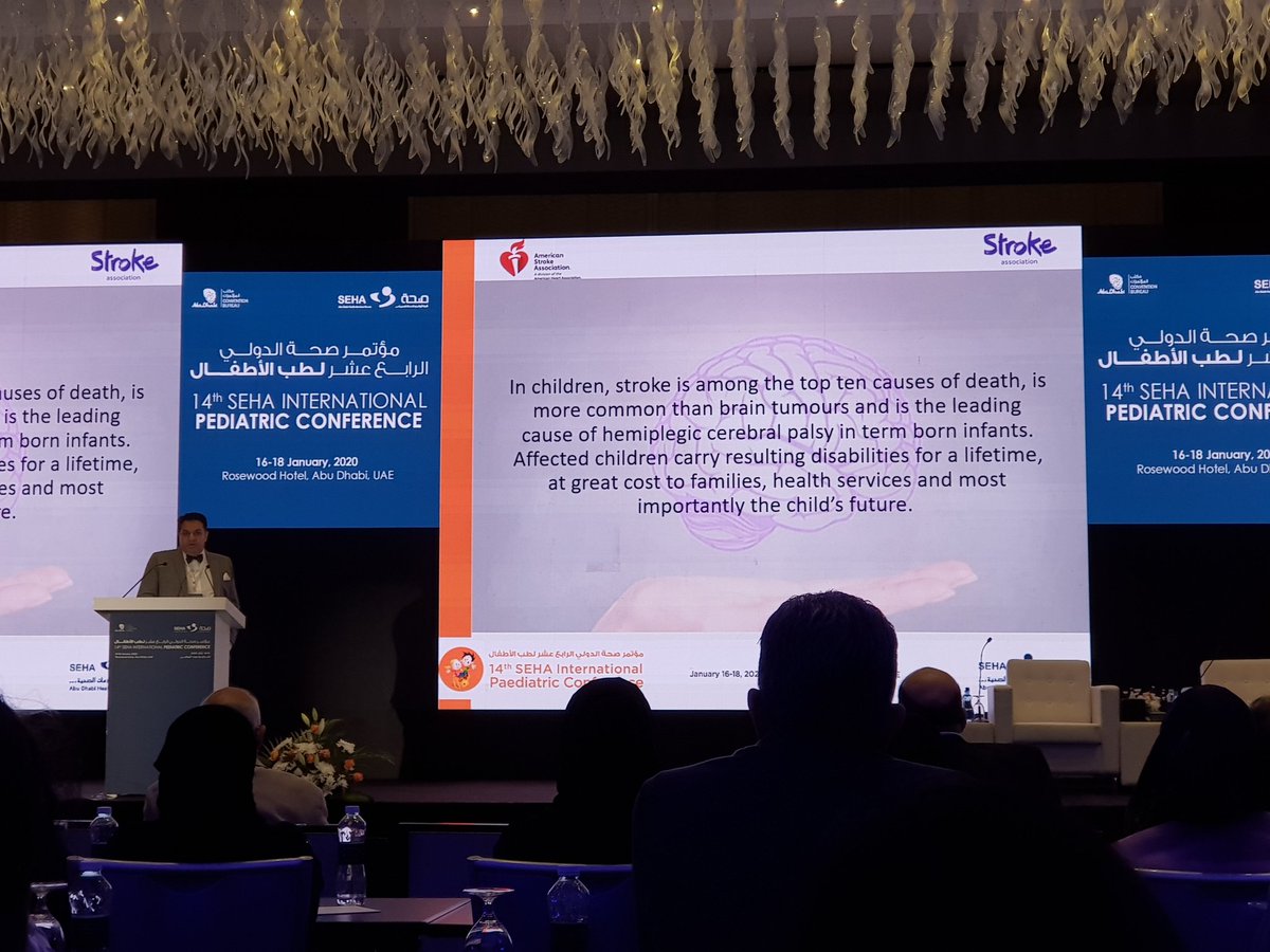 TajiSulaima's tweet photo. Did you know that stroke is one of the 10 most common causes of death IN CHILDREN?! Dr. Majid Aziz presents "The Go Getters Guide To Pediatric Stroke" #SIPC2020 https://t.co/4wWanAGn0b