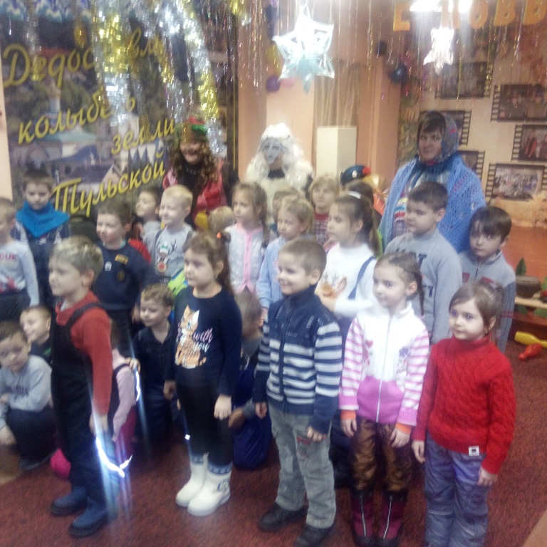 17.01.2020г. состоялись Святочные гуляния для д/с "Рябинка"