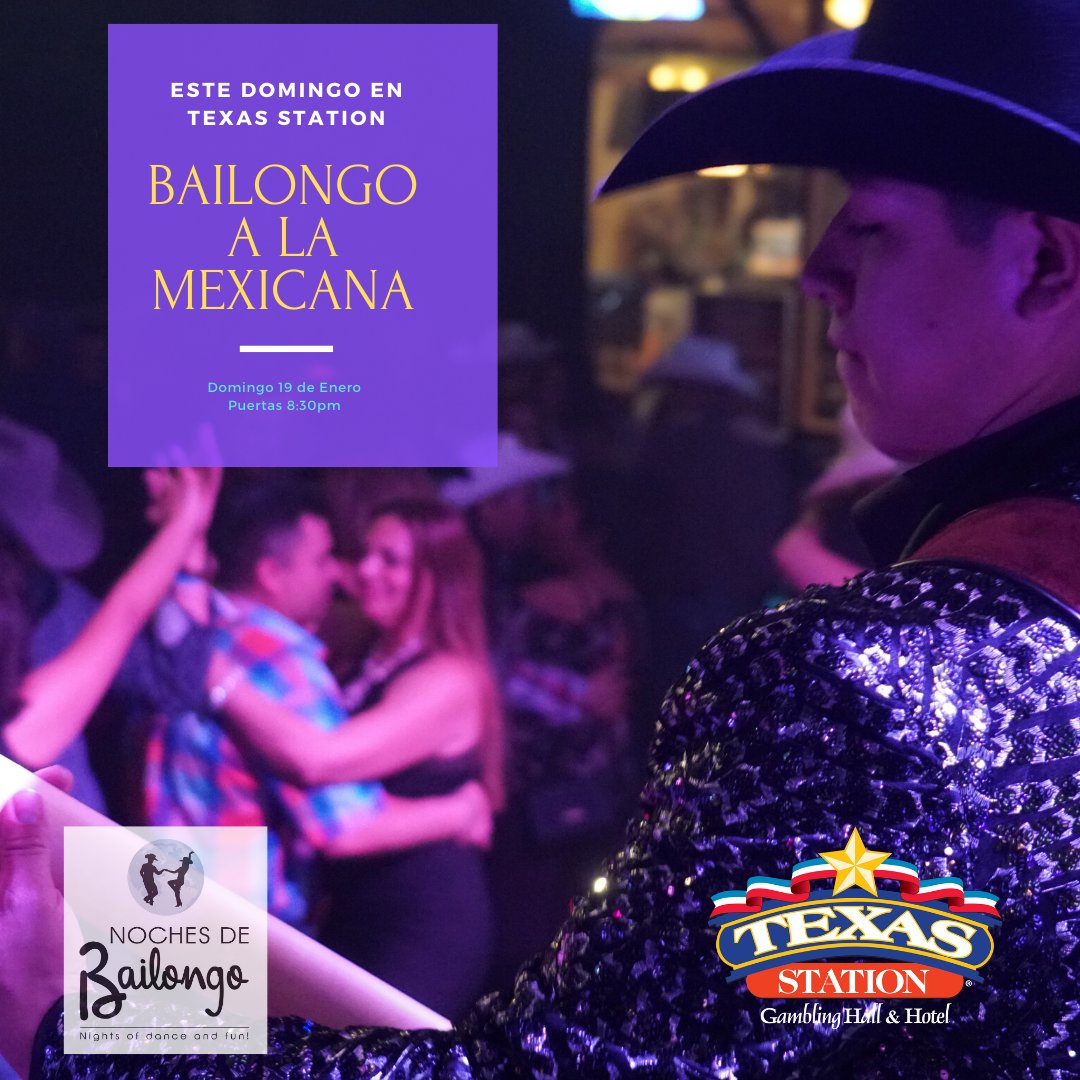 NochesdBailongo's tweet photo. Aproveche que El Lunes No se trabaja y Vengase ESTE DOMINGO 19 a Zapatear al Bailongo de TEXAS STATION.
Amenizara el Grupaso ZIGMA y DJ Paco. Puertas 8:30pm https://t.co/kPXVpJfi0r