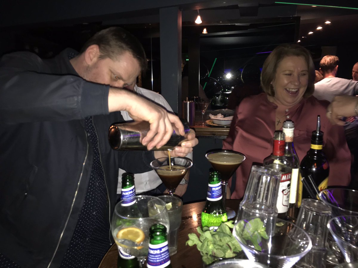 No new Tom Cruise at the cocktail night but great evening