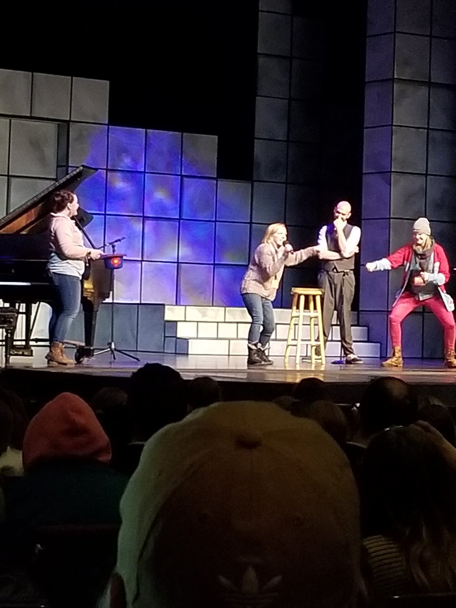 CyprusThespians's tweet photo. UTA day 2!
It was so much fun. We got to hear from Ciara Renée today at Drama Con. https://t.co/RNXTM5xnMl