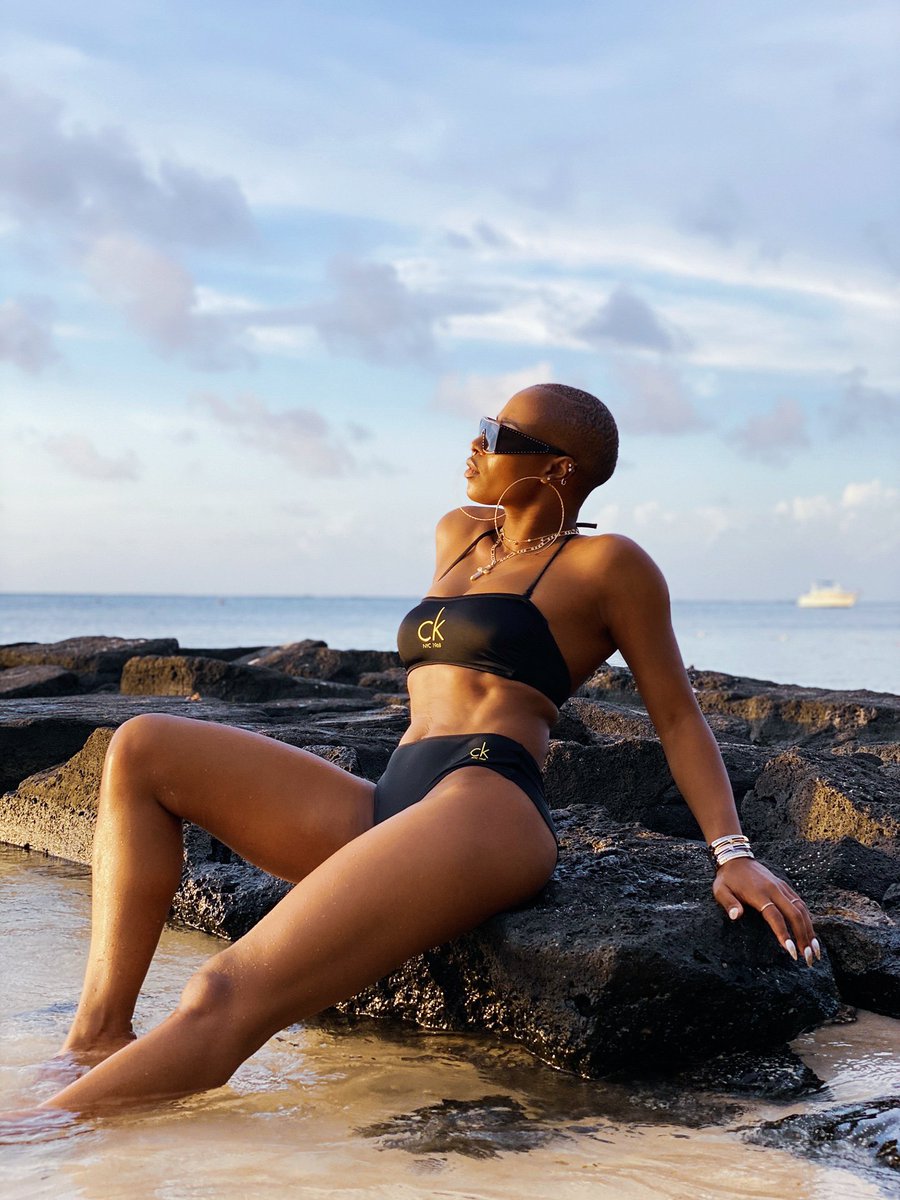DJZinhle's tweet photo. For me, the sea is a great reminder that there truly is a God.. https://t.co/q3bczCahex