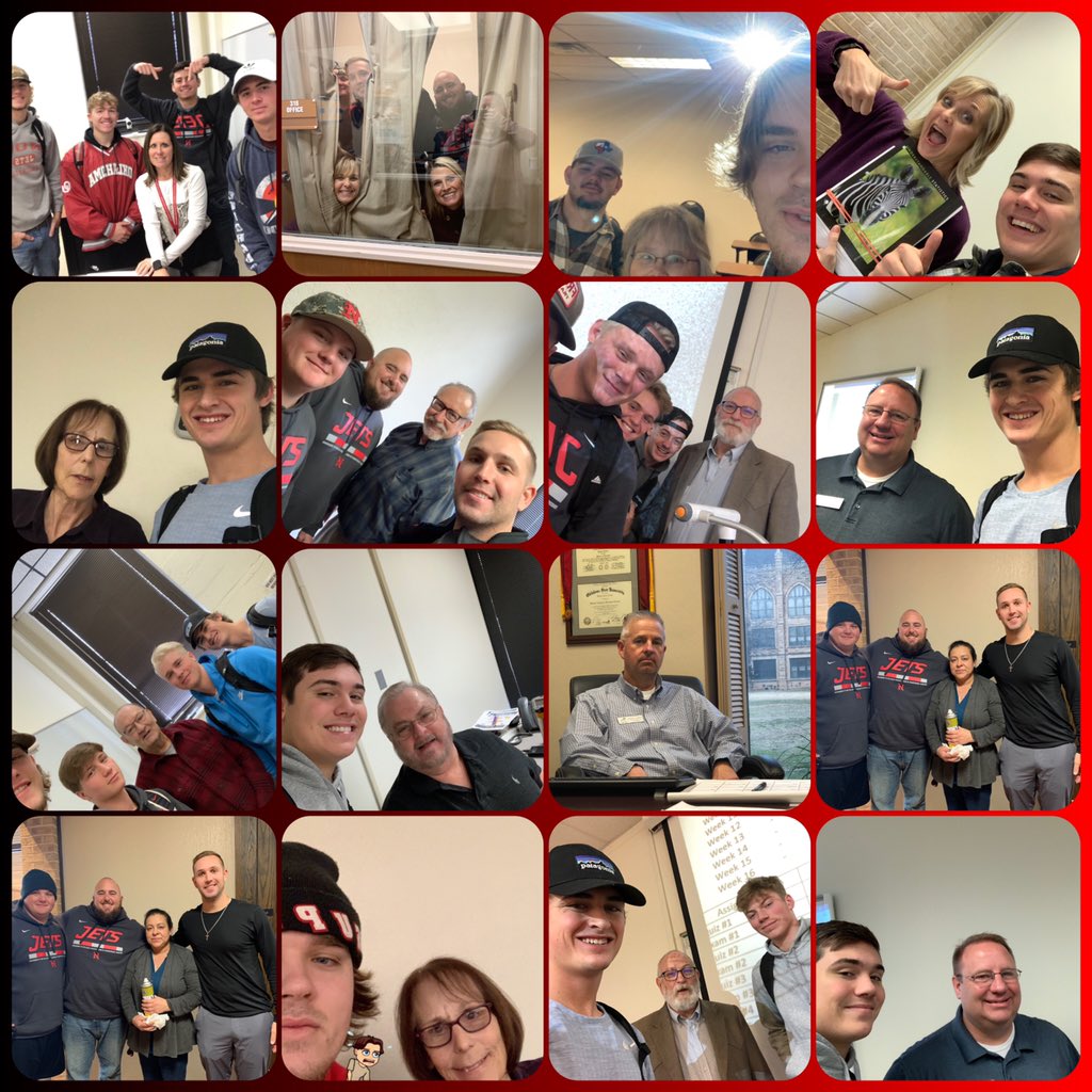 nocenidjets's tweet photo. Week 1️⃣ of the spring ☀️semester is in the books📚‼️
✈️⚾️ made sure in wk1️⃣ our professors knew our appreciation for what they do daily for us. Thank you to ALL our teachers 👩🏫👨🏫, administrators & staff members. This is BIGGER than ⚾️‼️
#SelfieswithProfessors ⏬⏬⏬ https://t.co/3Jb2YuRghU