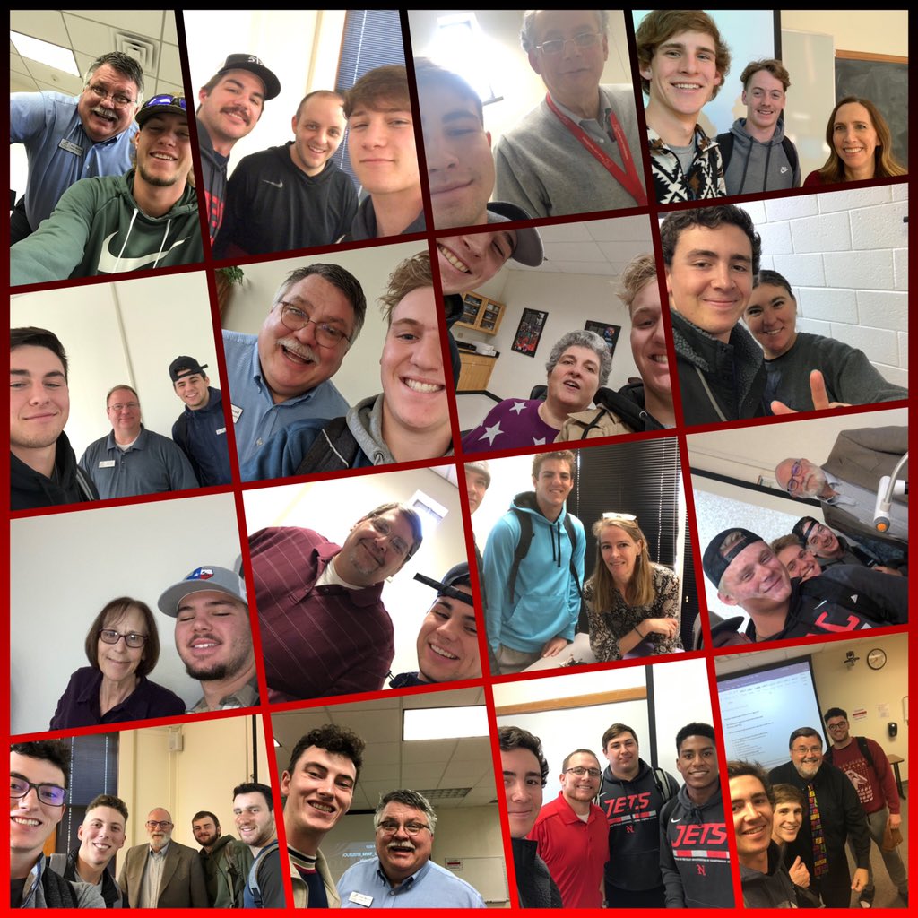 nocenidjets's tweet photo. Week 1️⃣ of the spring ☀️semester is in the books📚‼️
✈️⚾️ made sure in wk1️⃣ our professors knew our appreciation for what they do daily for us. Thank you to ALL our teachers 👩🏫👨🏫, administrators & staff members. This is BIGGER than ⚾️‼️
#SelfieswithProfessors ⏬⏬⏬ https://t.co/3Jb2YuRghU