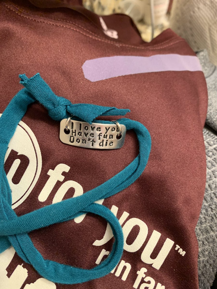 BarkingMad_Life's tweet photo. Love this @MomentumJewelry bracelet, I special ordered two and the hubs has the other. It’s on his Camelbak when he goes dirt biking. I say this to him every time he goes out #solidarity #havefundontdie #kiddingbutnotreally https://t.co/BXuRnWMZCg