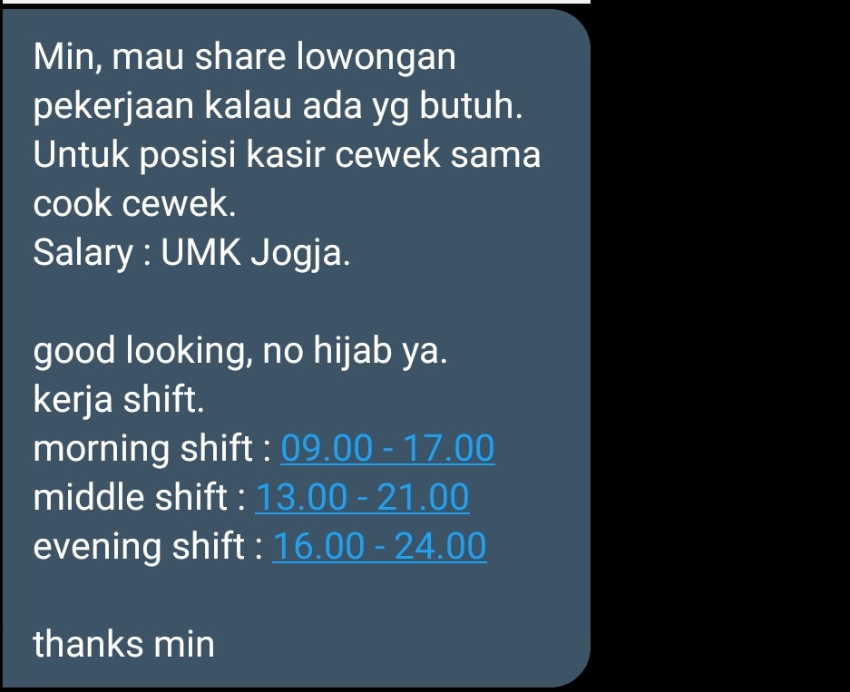 Hrd Bacot On Twitter Lokercot Lokerjogja