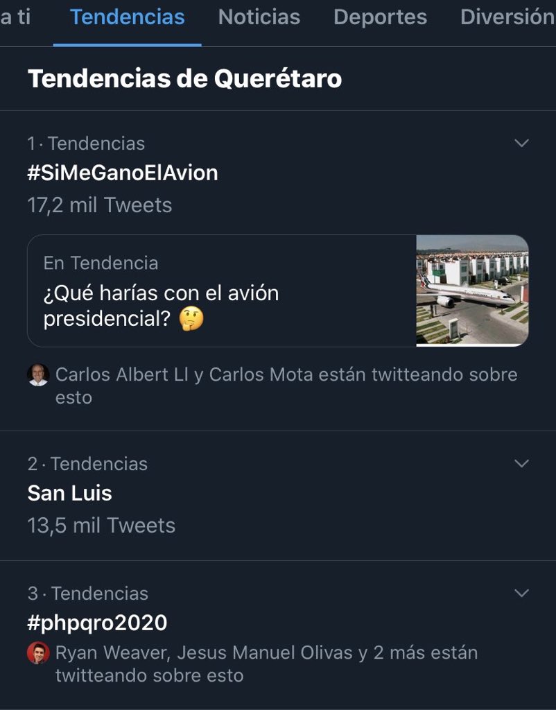 marianorenteria's tweet image. Ya somos trending topic #phpqro2020