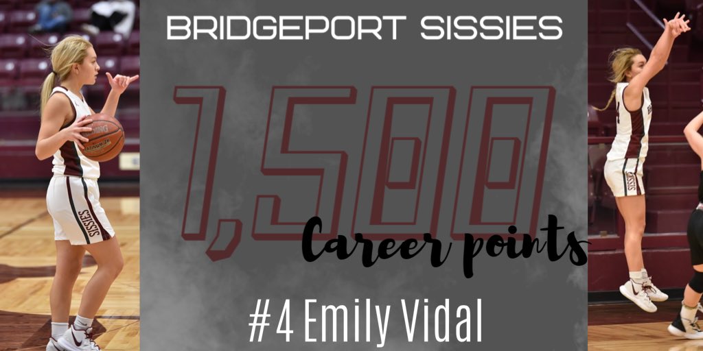 sissiesbball's tweet photo. 👀🔥👀 E Money, baaaaaaabbbbbyyyyy!!!! Congrats to our senior leader on her 1,500 career points!! 👀🔥👀 #sorrywemissed1000 #weloveyou #bigtimin #sisters #sissies #EFM @emily_vidal4 https://t.co/wX03n6hAvS