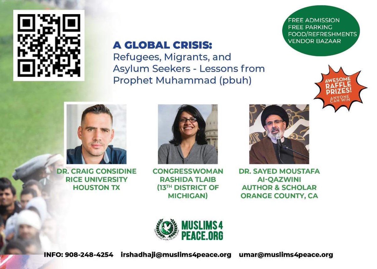 usheikh_ok's tweet photo. Hi @AndrewYang - if only you weren't too busy becoming POTUS, would love to have you on 2/9 @RutgersU.
#HumanityFirst 
@iMuslims4peace https://t.co/3zFuklU98l