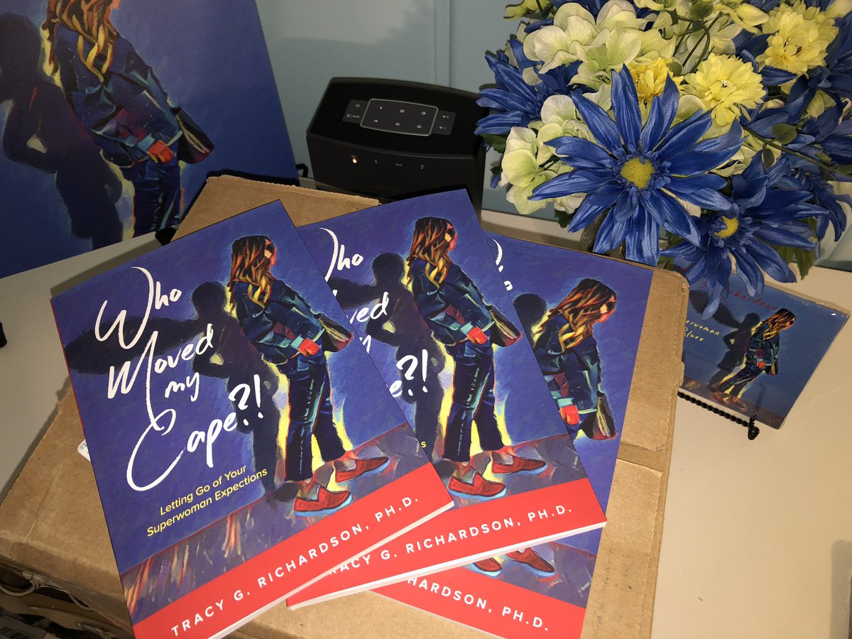 More books arrived today... woo hoo!
“Who Moved My Cape?! Letting Go of Your Superwoman Expectations”

TracyRichardson.bandcamp.com

#superwomanblues
#whomovedmycape
#nocaperequired