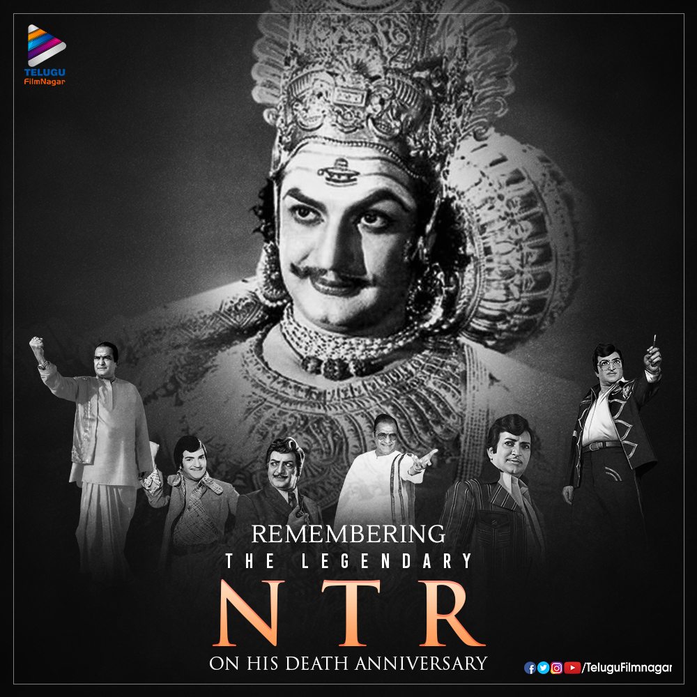 telugufilmnagar's tweet photo. Remembering Vishwa vikyatha nata sarwabhowma legendary #NTR garu on his death anniversary🙏🙏
#JoharNTR #NTR #TeluguFilmNagar https://t.co/WqBfxpysCz