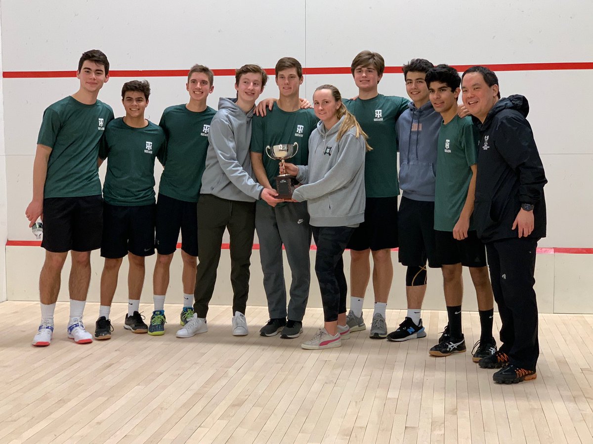 hillerssports's tweet photo. Congratulations to the Tower Hill squash team on winning the 2nd Annual Speers Cup vs St. Andrews.. Congratulations Hillers!! https://t.co/Z4CkB2av5Y