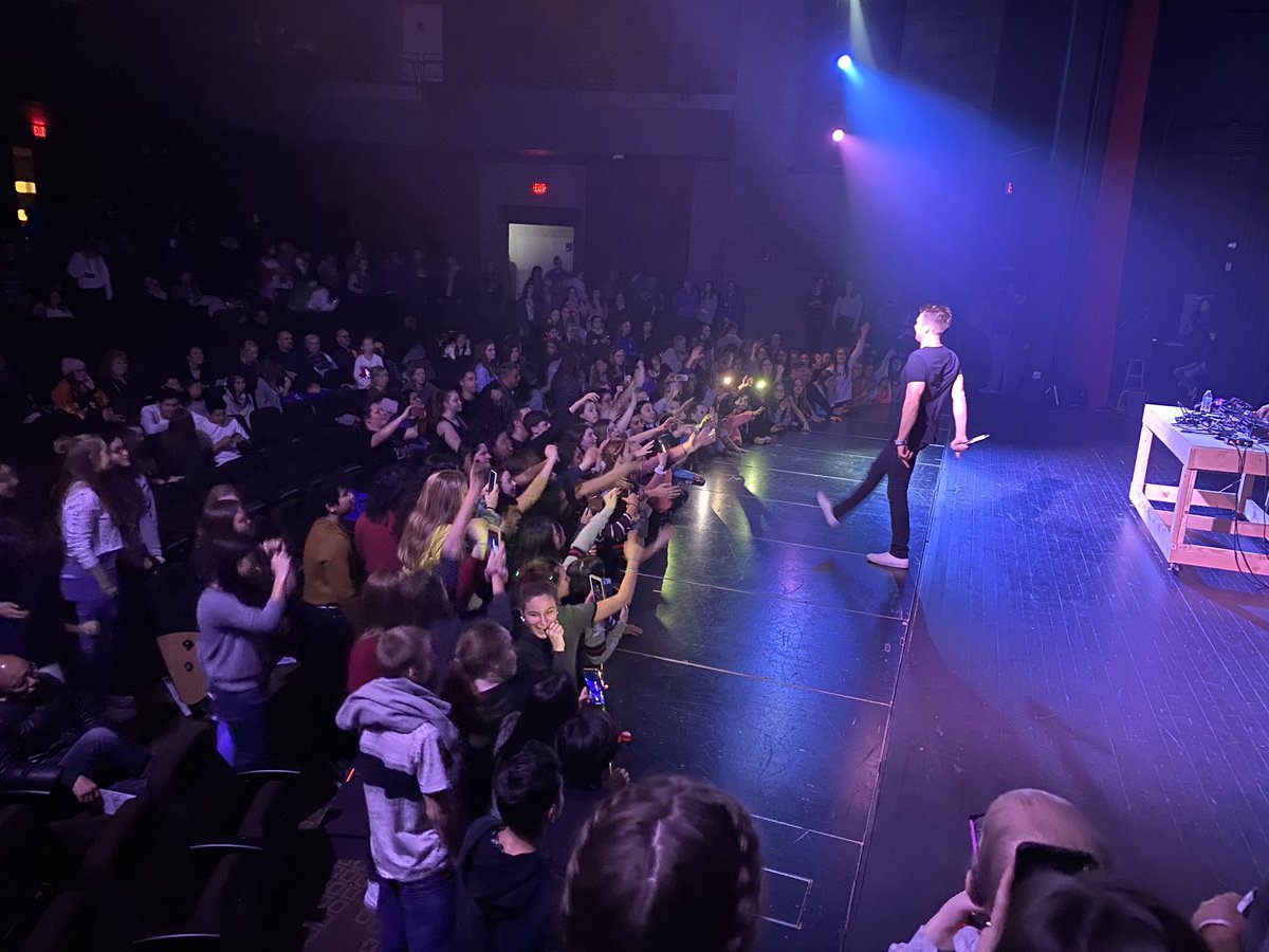 GregGardner718's tweet photo. Hanging with @jamesmaslow at tonight’s Sandburg’s Got Talent show! Thanks for coming out and headlining our event! Our students loved the performance. #D230Proud #EliteDaily https://t.co/EmfgZLoNTe