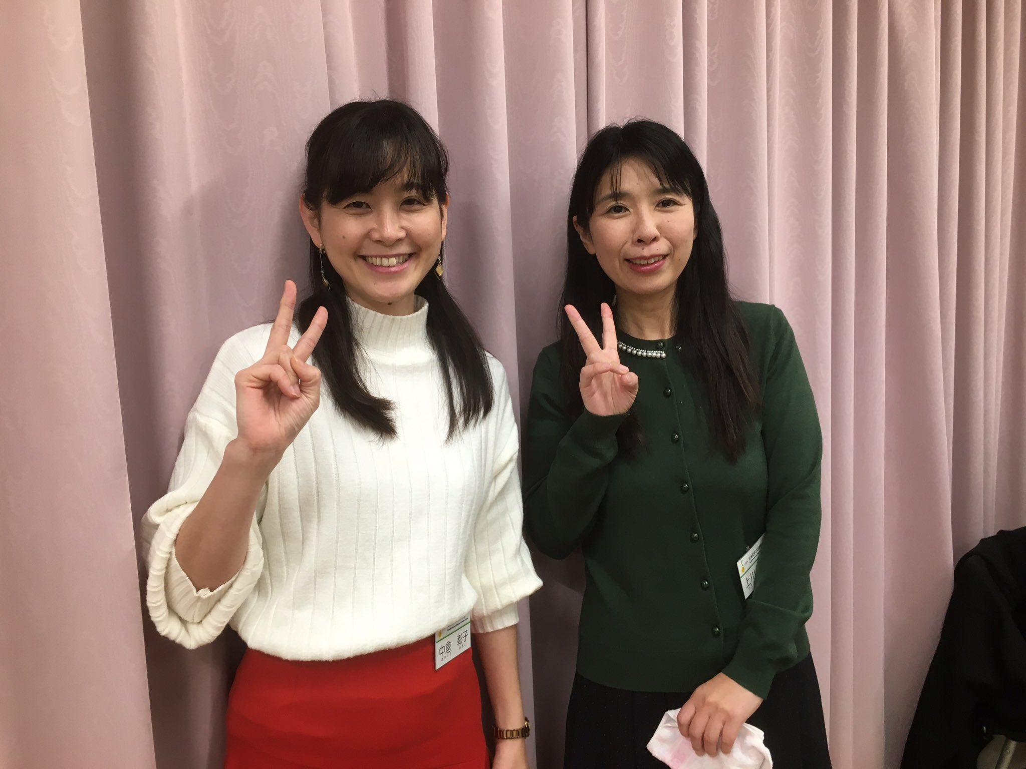 フラミンゴー 中倉彰子さんと上川香織さん T Co X8xsz6mngq Twitter