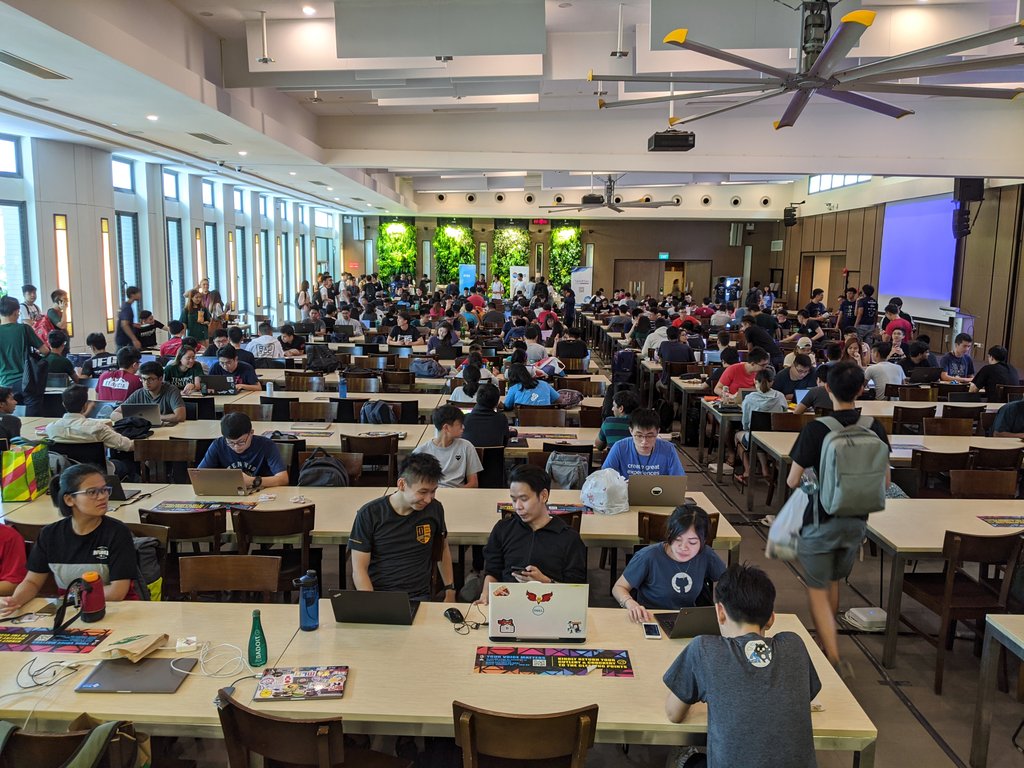 GeekTrainer's tweet photo. Getting settled in at #hacknroll2020

#hackwithazure #mshacknroll2020 https://t.co/I9ZAagzTjN