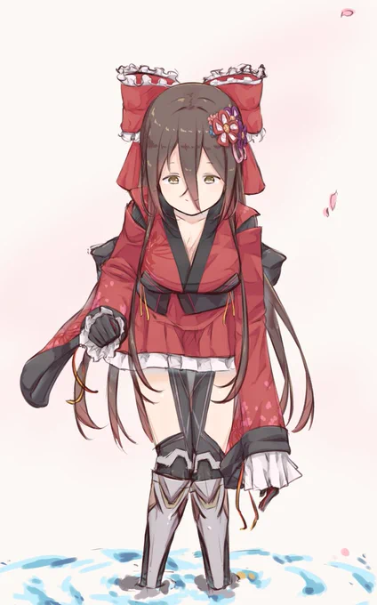 #ロボ子Art
ラフ 