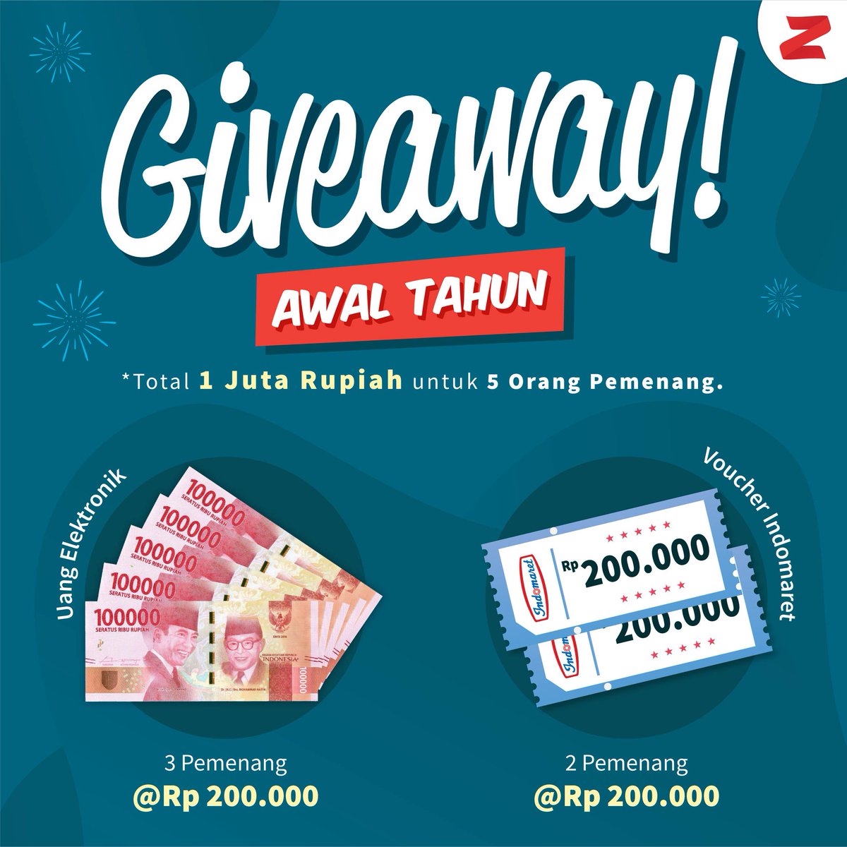 uzoneindonesia's tweet photo. Mau makan siang, saldo uang digital tipis. Mending ikutan giveaway nih. Lumayan dapet voucher gratis Guys!
Klik link dibawah ini:
https://t.co/NOmTg6CZo6
#uzonegiveaway
#giveaway
#ovogiveaway
#gopay
#uzonedotID https://t.co/kG9jKhOoUz