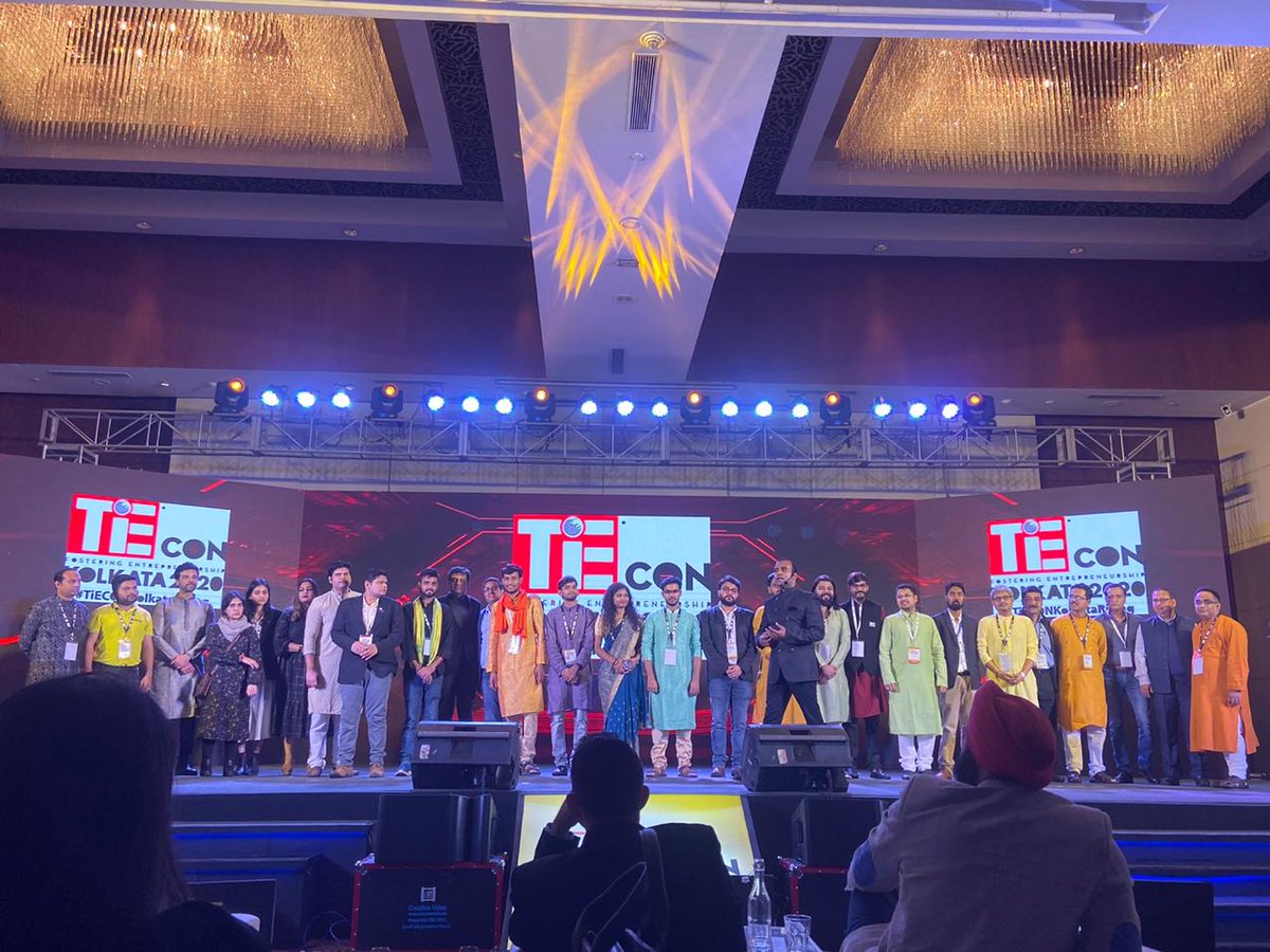 Neotechub_'s tweet photo. 3 of our #startups - #EzyMov, #MyElsa and Vyoma Innovus Global Private Limited reached the Top 12 at the #TiECon Kolkata hot #pitch event. Two of them got on spot #investment commitments of close to Rs.1.5 Cr by the eminent #investors on the jury #panel. https://t.co/BdR7sUnn43