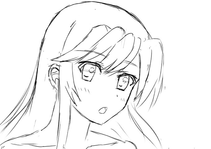 顔描くときに丸を描いてから今まで書いていたが、どうにも輪郭のバランスと目のずれが気になってたから、思い切って順番変えてここ数日顔の練習してたけどどうなんだこれ?
少し古臭い絵柄にも見えないことも無い 