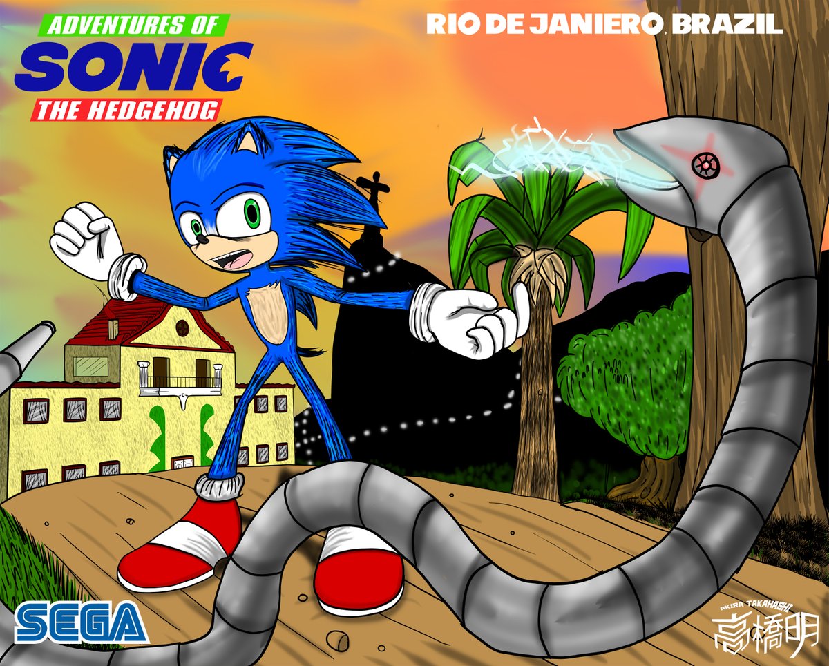AkiraTak97's tweet photo. @ParamountPics @SEGA @fowltown
I'm planning out a #Sequel to the #SonicMovie! This time, Sonic and Tom will scour the reaches of Earth for the Chaos Emeralds! Personally, I feel this premise is more fit for a streaming serial rather than a feature film. #Sonic2020 #CatchSonic https://t.co/nIDQYBYy29