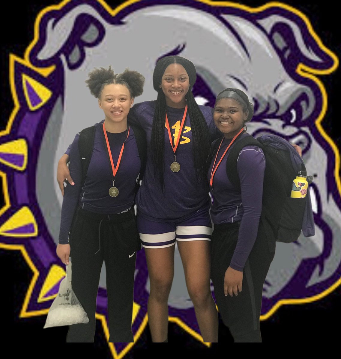 DreMaxwell6's tweet photo. Marlin’s Big 3 comes up big again McKenna 12pts 10 rebounds; Aniya 20pts 21 rebounds; Yazz 21pts 10 rebounds. https://t.co/7SkpL59Tyv
