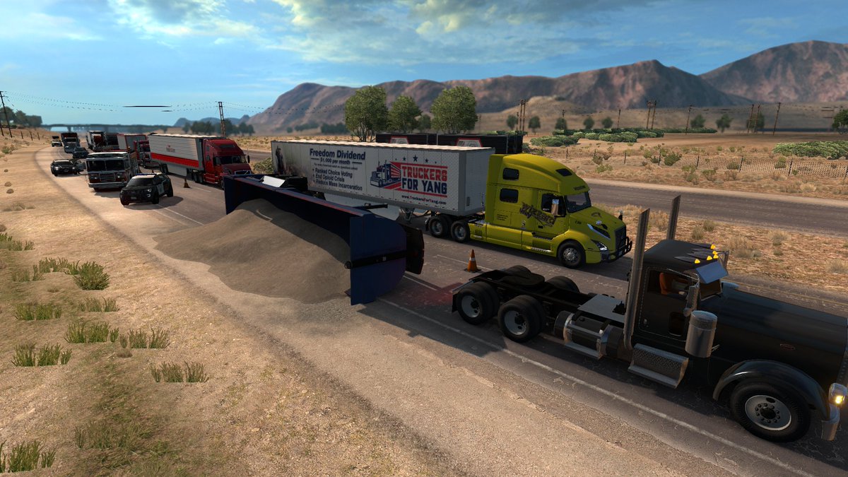 fl_yip's tweet photo. @felon_fred I've fixed it too ;)
#TFY2 updated to 130.
@StewsBrothers The DOT/VIN details is from Fred's truck. When you can, if you give me the details, I'll update it.
I've never seen a proper photo of the logo on the bonnet. Does it look right?
Incident on road. Safe travels. 🤣 https://t.co/DPXQbrzerY