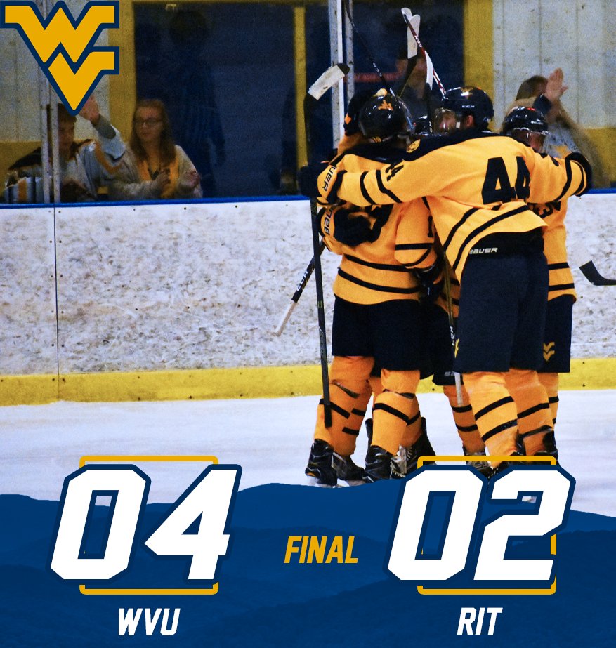WVUD1Hockey's tweet image. Cue Country Roads!