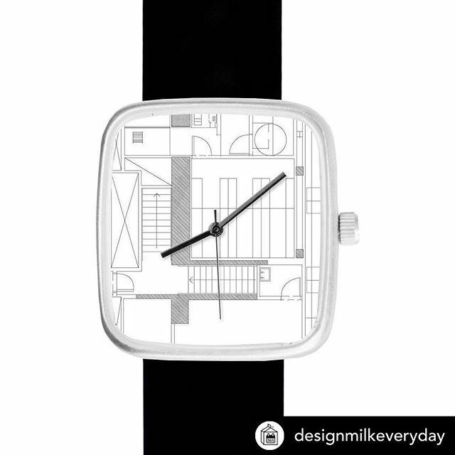 Over on @designmilkeveryday This #watch by #may28th is perfect for those who believe that surrounding yourself with good design is a lifestyle. This cool Architect Watch features a blue print in the face of the watch. Perfect for the architect or design … ift.tt/2sA5sC2