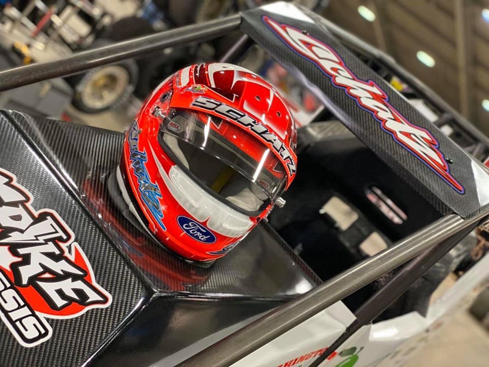 DonnySchatz's tweet photo. Third attempt to tackle the Golden Driller at the Chili Bowl Nationals! 

Big thanks to @SpikeChassis , @CurbRecords , and @SageFruit for all your support. 

#ChiliBowl2020 #tulsa https://t.co/3F6HPhIexU