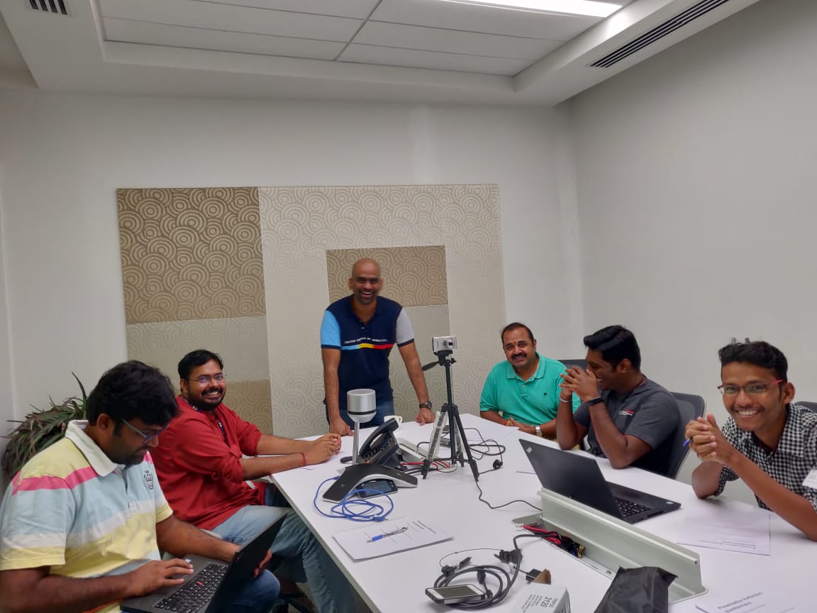 Anbu_Mani27's tweet photo. It's a day to find a better version of ourselves as a speaker. The day has started "Become a better Technical Speaker".
#IndiaMVP #mvpbuzz #MicrosoftAzureUserGroupChennai #MAUGC #MicrosoftEvents #XMonkeys360 #TechincalSpeakers @MVPAward @IndiaMVP @karthik3030 https://t.co/5B1yrh2d8u