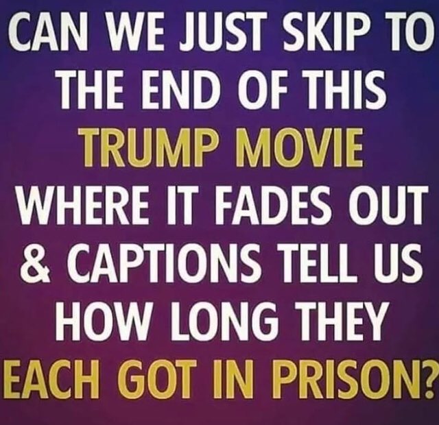 So, I was listening to the news a few minutes ago and they said Trump said he was pleased with his new lawyer team because it meant his impeachment trial would get good ratings.

I shit you not. He thinks that. As if this is all jst another reality show. 

The Tru-(mp)-man Show?