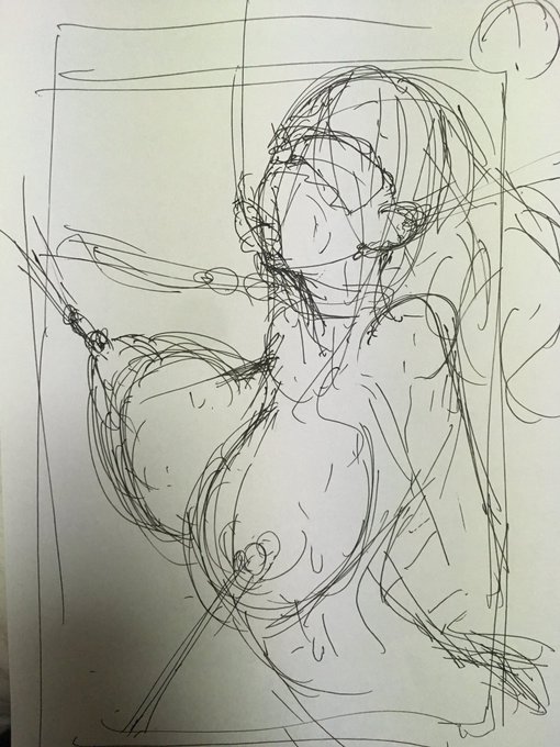 エスキース
やっぱ描き文字入れた方が良いスね 