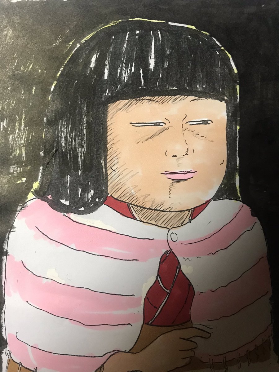 あらためて観察してみると、麗子ちゃんは手がとってもキレイなんです。ブルジョアの子なんですね。

階層は手に出ますから。