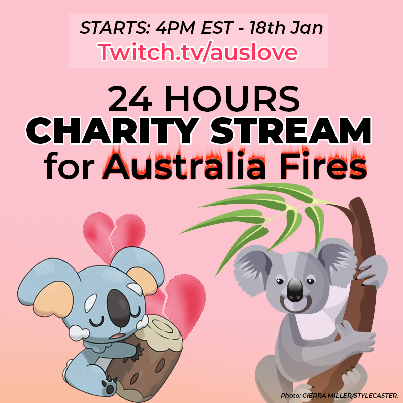 AuSLoveTwitch's tweet photo. Guys, it was just a mistake. The channel is back. Thank you for being patient with me. 🙏

I AM SO EXCITED TO DO THE 24 HOURS CHARITY STREAM FOR AUSTRALIA FIRES! 🔥🚫

4PM EST Saturday!
LINK: https://t.co/mWpeL1RsQ7
Retweets Appreciated. ❤️ https://t.co/Tw6ZUQmxn1