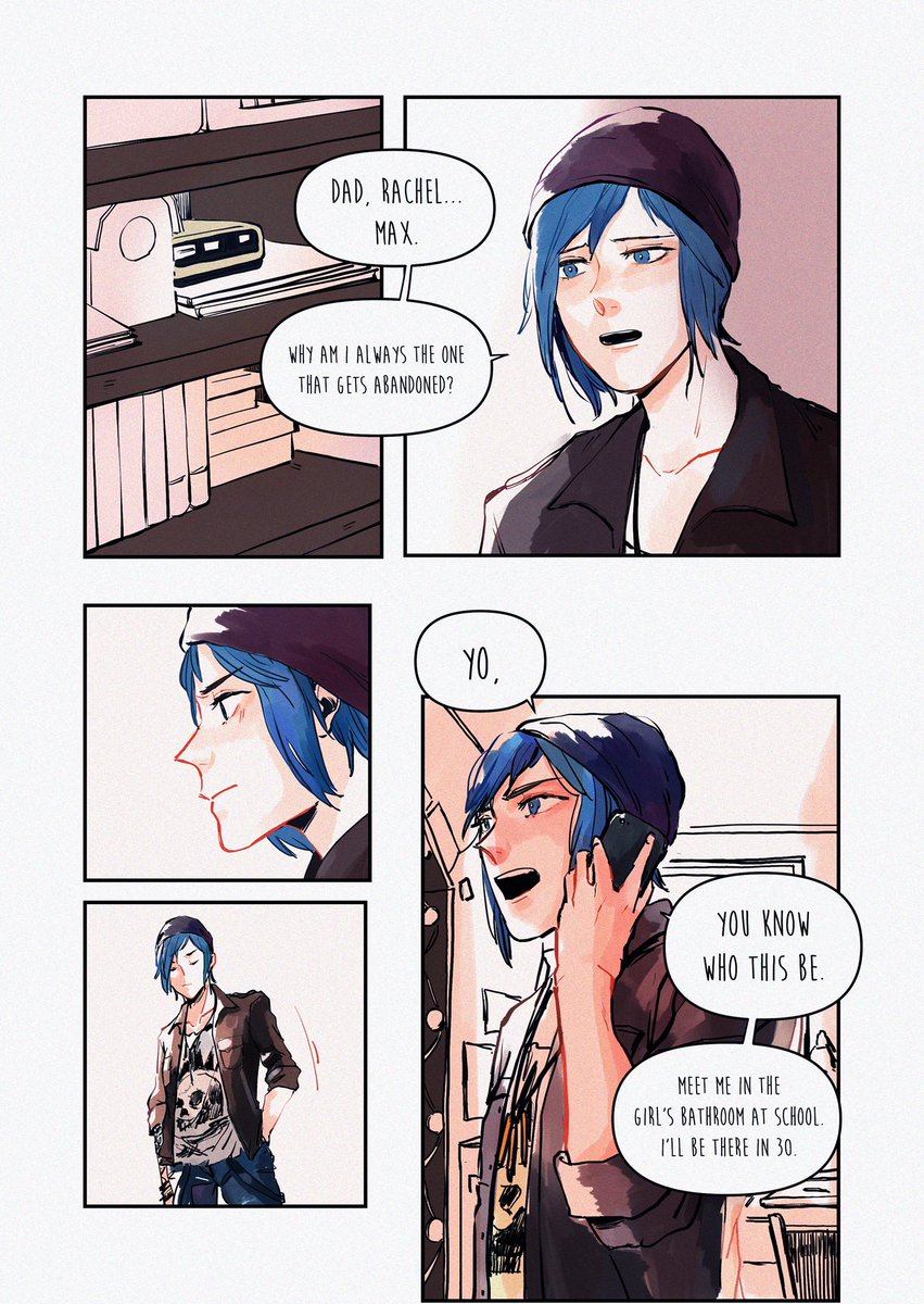 Finally ahh, LiS short fan-comic! Collabing with the great Helosphere !!
Art: me
Story: Helosphere
.
Hope you guys like it! ><
There's a lot of mistake everywhere in my drawing, sorry for that 😅😅
.
#LiS #LifeisStrange #fanart #fancomic #ChloePrice #RachelAmber