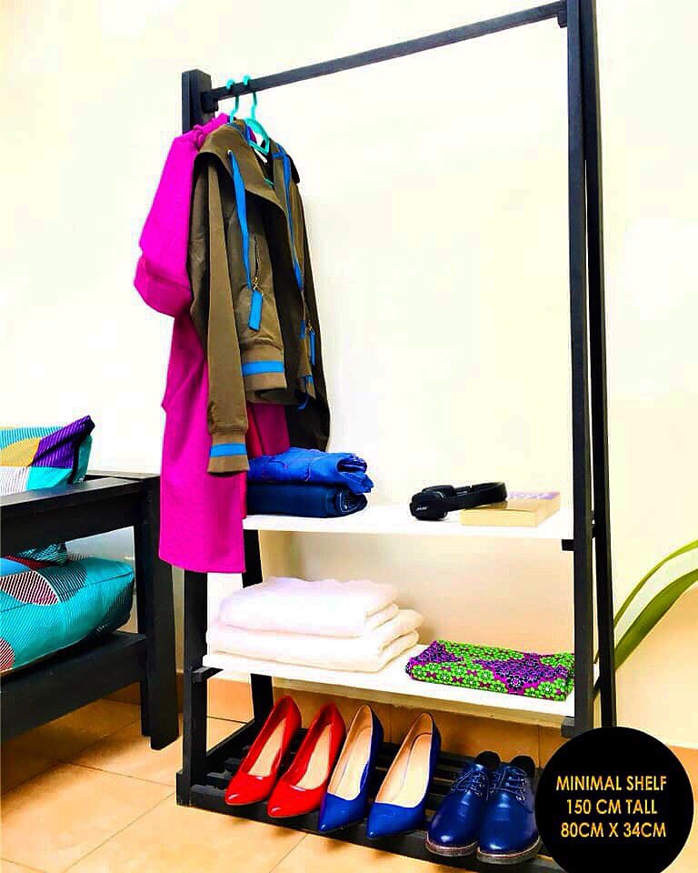 CraftsCentral1's tweet photo. The minimalist rack. Versatile, modern, functional. A perfect fit for a small space or for a shop display. 
#shelves #rack #clothrack #displayshelf #displayrack #furniturestore #furnitureshop #craftscentralshop https://t.co/g2wONyQAz9