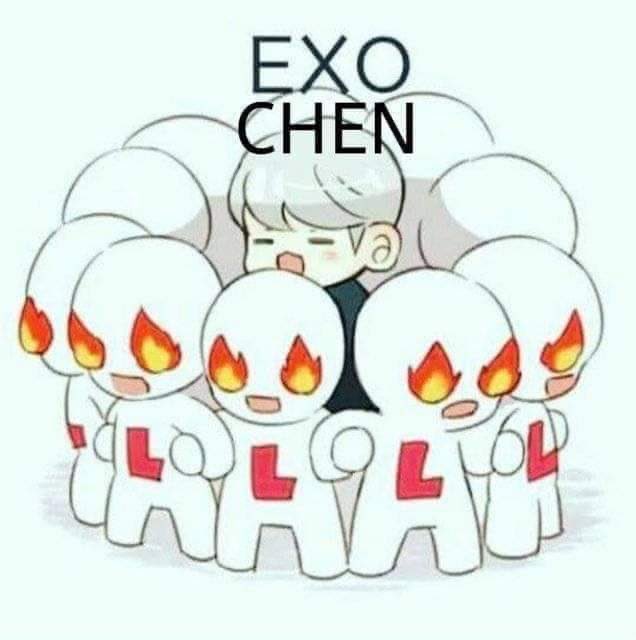phyu_4's tweet photo. Let’s be happy and Let’s all try to keep up 💪🏻💖🥰
#EXOLStandWith9 
#하나란_그_말처럼_엑소9 https://t.co/GQMHqbaVJA