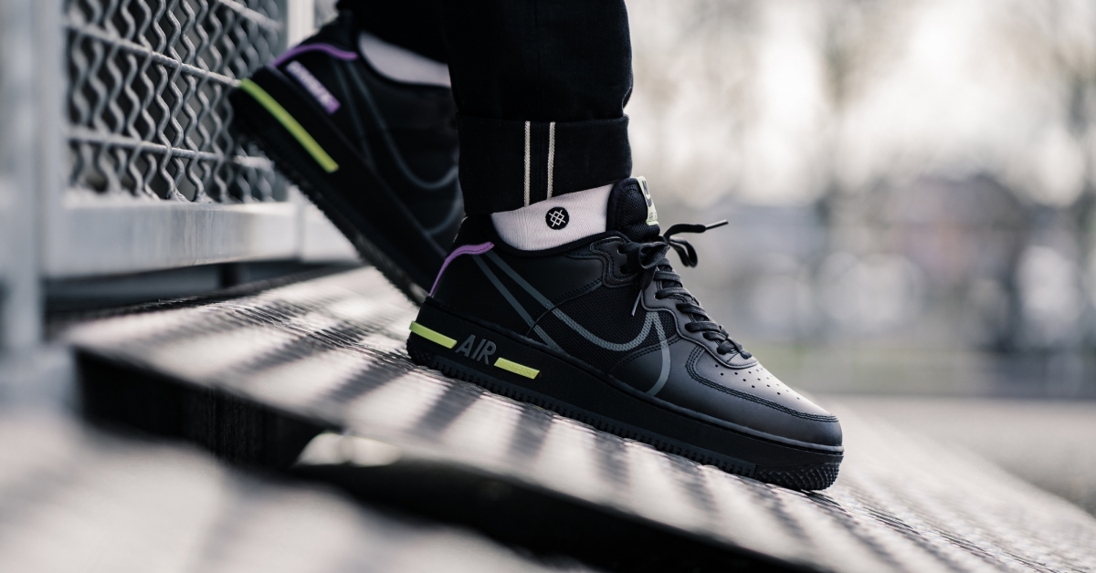 black air force 1 react