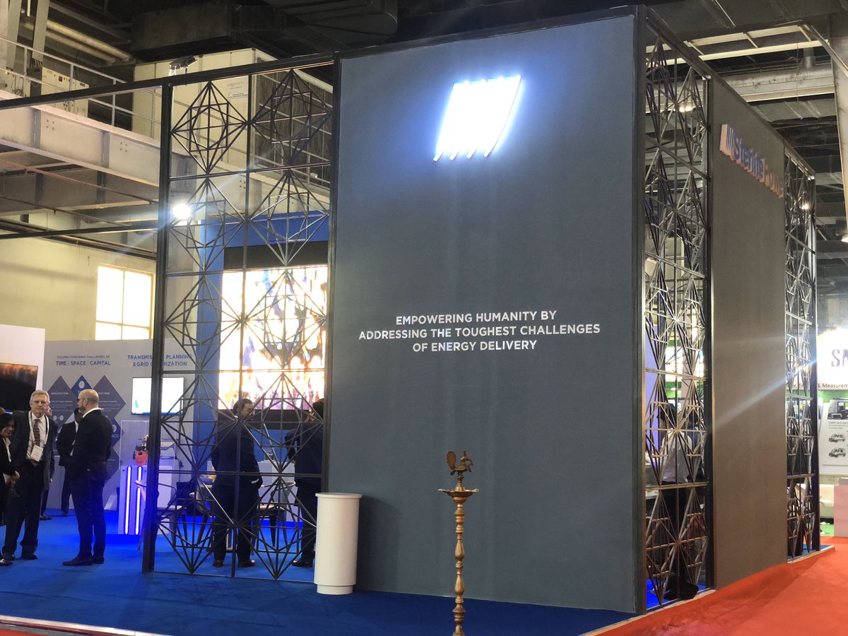 SterlitElectric's tweet photo. All decked up for @ElecramaLive
Visit us at:
Hall No. 10, Stall No H10G6,
India Expo Mart, Greater Noida
#Elecrama2020 #SterlitePowerAtElecrama2020 #LinkToElectricity https://t.co/KTOdIhyCcL