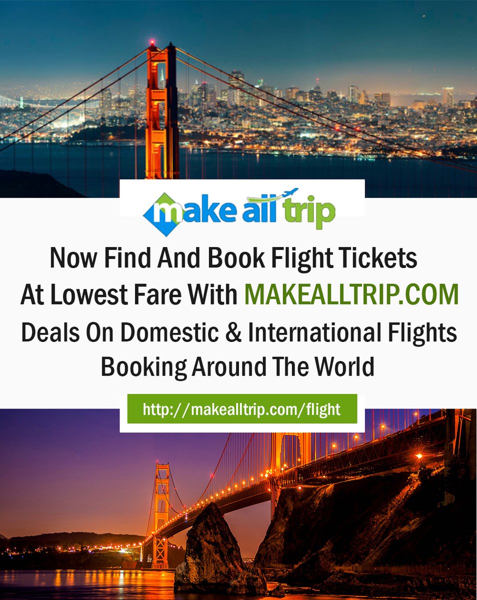 make_all_trip's tweet photo. Are you searching for #Bestairlinesbooking with #lowairfare.
#Makealltrip deals on #domesticflight &amp; #internationalflight booking around the world.visit https://t.co/hKtA2DsI4Z
for #searchingflights as per your choice your demand.
Happy&amp;Safe journey✈️with us.
#airlinesbook https://t.co/Nlma4dJQoD