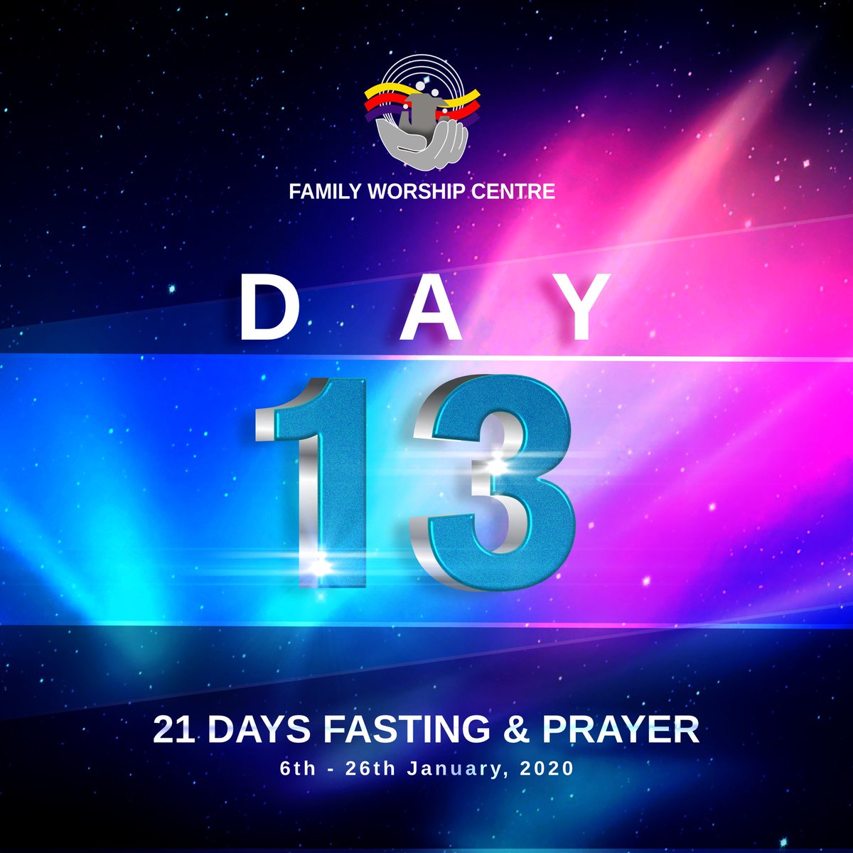 How beautiful are the feet of those who preach the gospel of peace, Who bring glad tidings of good things-Romans 10:15

We will be praying as families in our various homes today at 4pm. 

#PrayerAndFasting #Day13Of21 #FWCAbuja