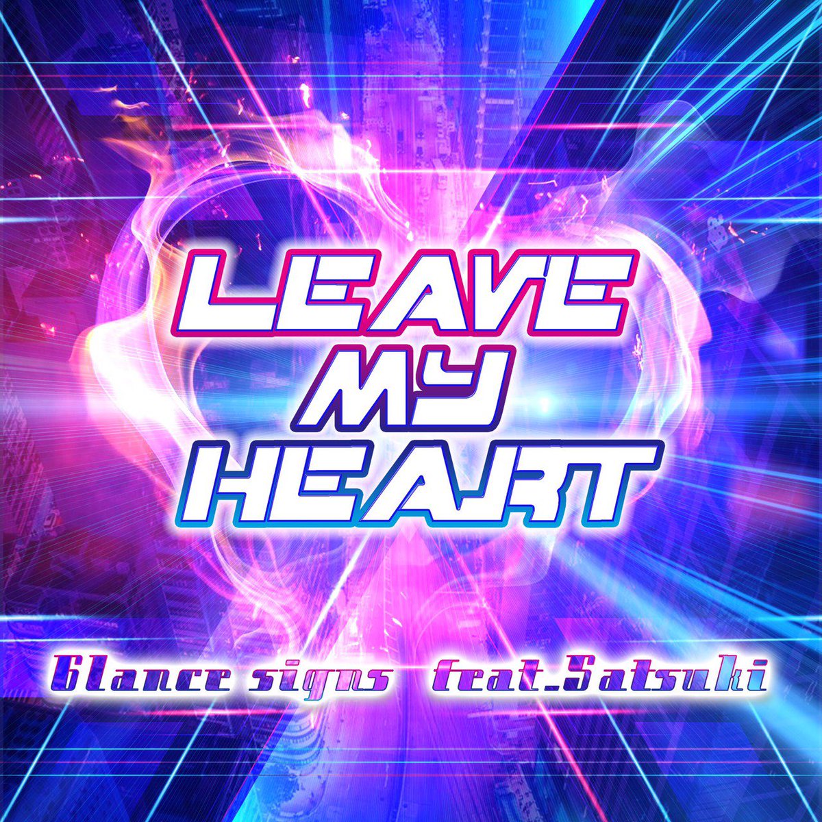 kawzy's tweet photo. Glance signs  （feat.Satsuki）

『leave my heart』

現在、各配信サイトで配信中です。

淡い切なさを振り切り、新しい自分へと立ち向かい駆け抜けてゆく…
そんな気持ちをVo.Sstukiが歌い上げるユーロビートナンバーです。

よろしくお願いします。 https://t.co/LCl5uDJJQR