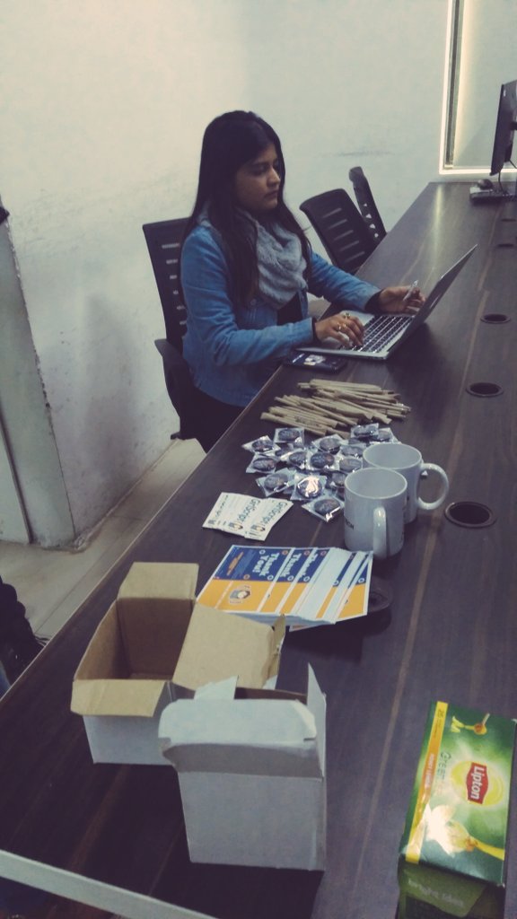 itsme_shib's tweet photo. Very grateful to be part of this amazing event of CFP organised by Girlscript members in Internshala office.
Looking forward to work and grow with you guys.
#GirlScript
#Microsoft
#GSEverywhere
#GCFP
#CFP
#Diversity
#Technology
@Girlscript1
@MicrosoftIndia
@gdcfpday https://t.co/W4KA6OBPfP