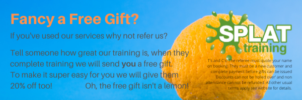 splattraining's tweet photo. Refer a friend... #referafriend #likewhatwedo #referus https://t.co/Zlh14SXG79