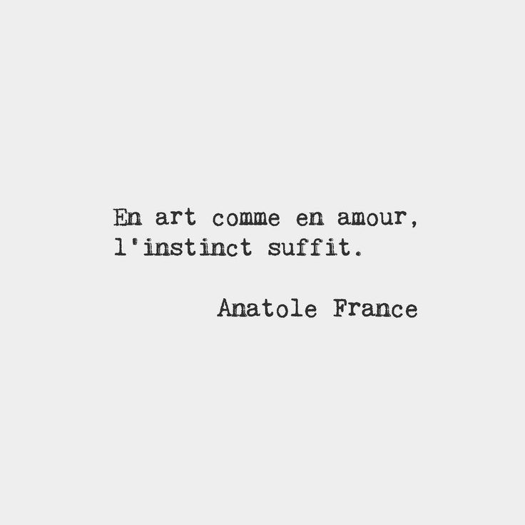 « In art as in love, instinct is enough »​
At Matières Françaises, we work on instinct. We always favor the fabric and only choose the bests ones, in order for you to have a unique experience !
.
.
#inspiration #citation #quotation #creation #matieresfrancaises #eshop