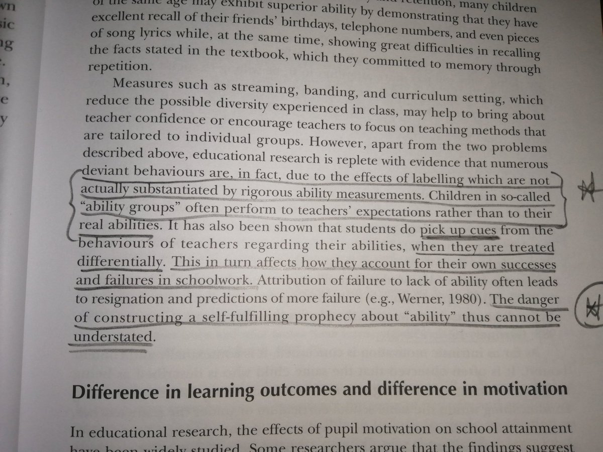 From the book For Each and Everyone....... So True!